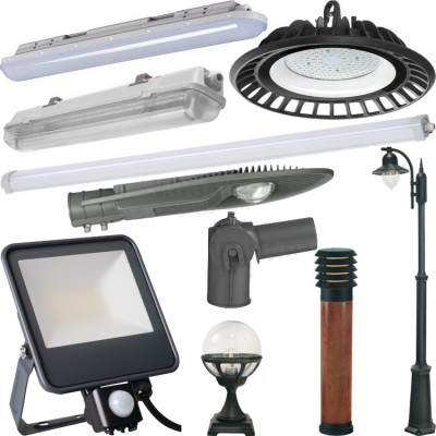 Ipari és ker.lámpatestek