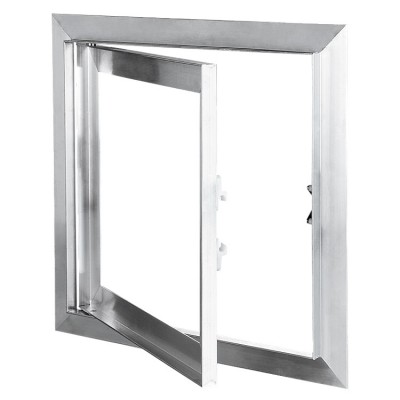 VENTS ellenőrzőablak fém kivitelben gipszkartonba (csempeajtó)