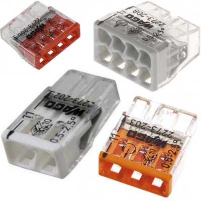 Kompakt vezetékösszekötők