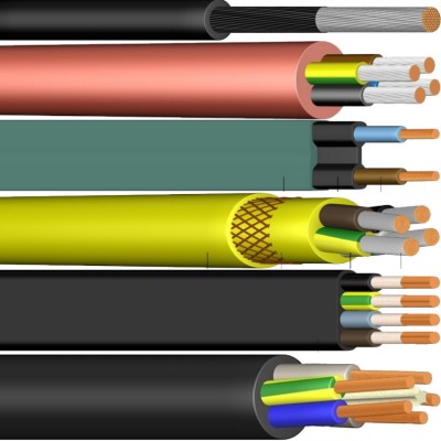 Gumikábelek, vezetékek