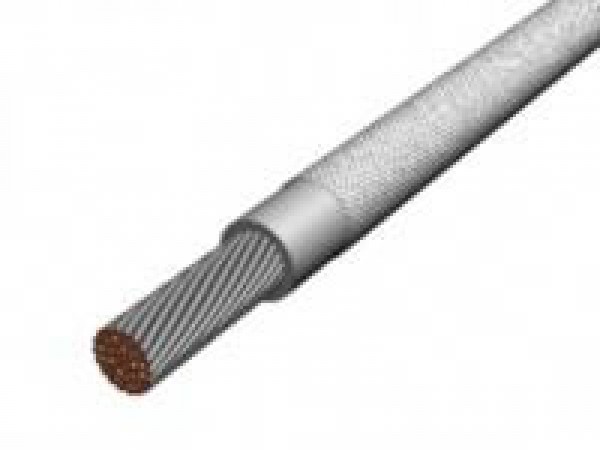 1x2,5 vezeték szilikon fémhálós