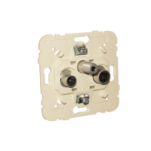 Dugalj s TV-RD-SAT átmenő