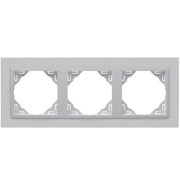 Keret 3-es u aluminium/aluminium