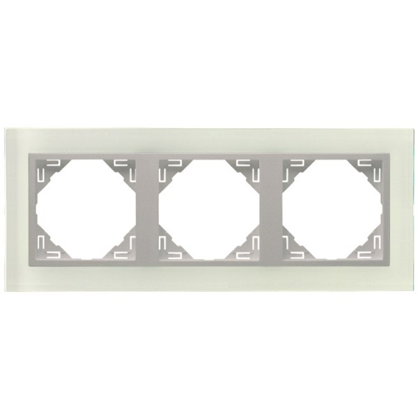 Keret 3-as u aluminium/üveg