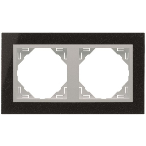 Keret 2-es u aluminium/gránit