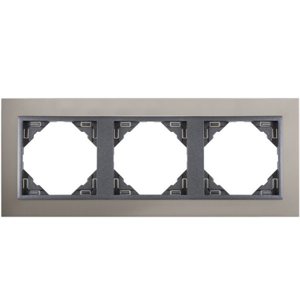 Keret 3-as u grafit/aluminium fém