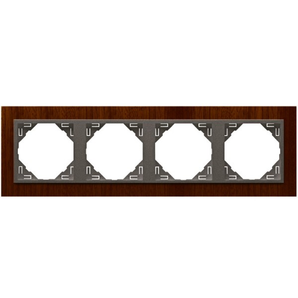 Keret 4-es u grafit/mahagóni