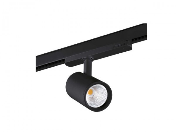 Sínes lámpatest LED 18W fekete ATL1