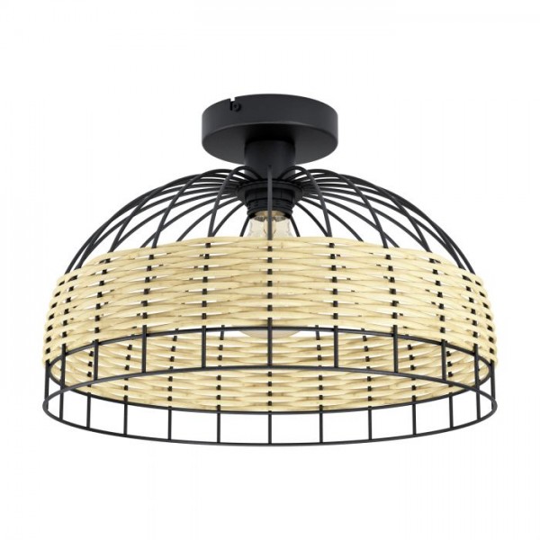 Mennyezeti lámpa E27 60W fekete ANWICK