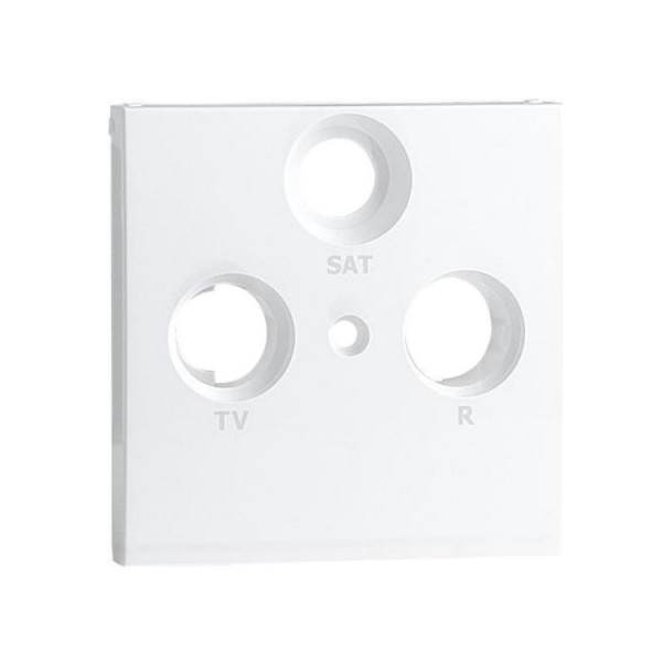 Fedlap TV-RD-SAT fehér