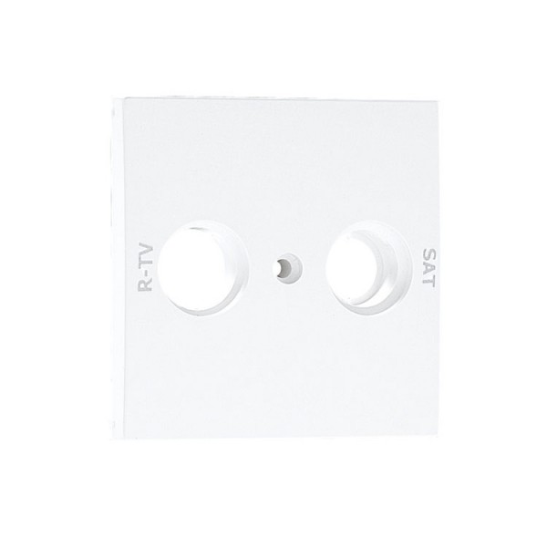 Fedlap TV-RD-SAT fehér