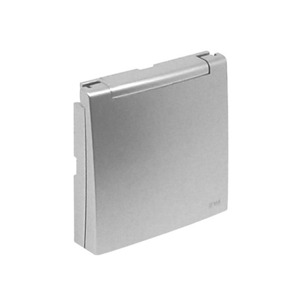 Fedlap dugalj 2p+f+csapfed alumínium