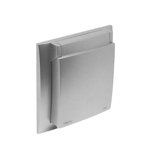 Fedlap IP44+keret alumínium