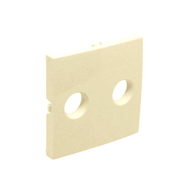 Hangszórócsatlakozó fedlap krém