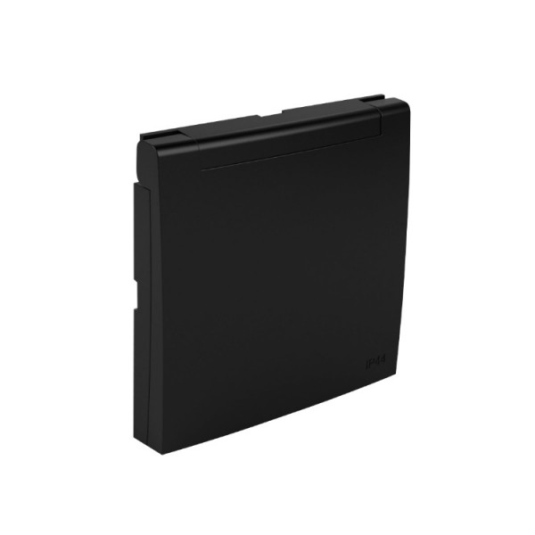 Fedlap dugalj 2p+f+csapfed fekete