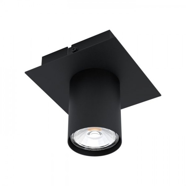 Mennyezeti lámpa GU10 4,5W fekete VALCAS