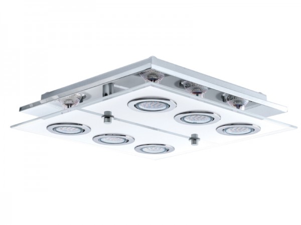 Mennyzeti lámpa GU10 3Wx6 króm CABO