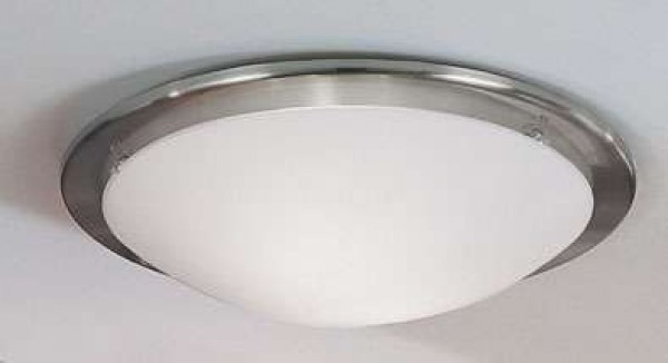 Lámpatest E27 100W matt nikkel PLANET