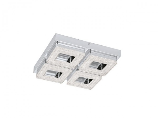 Lámpatest LED 4Wx4 króm FRADELO