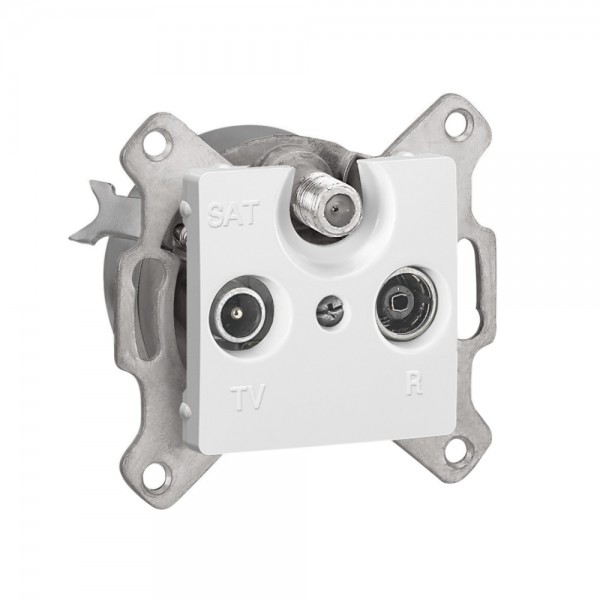 Dugalj d TV-RD-SAT végzáró 1,5dB fehér