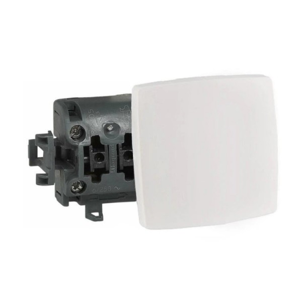 Kapcsoló fk 1p nyomó fehér