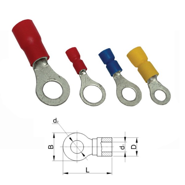 Kábelsaru CU 1,5/10 szemes szigetelt