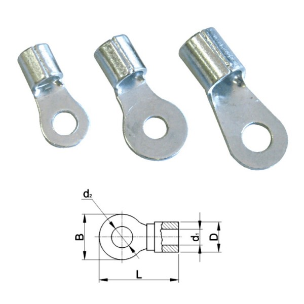 Kábelsaru CU 120/10 szemes