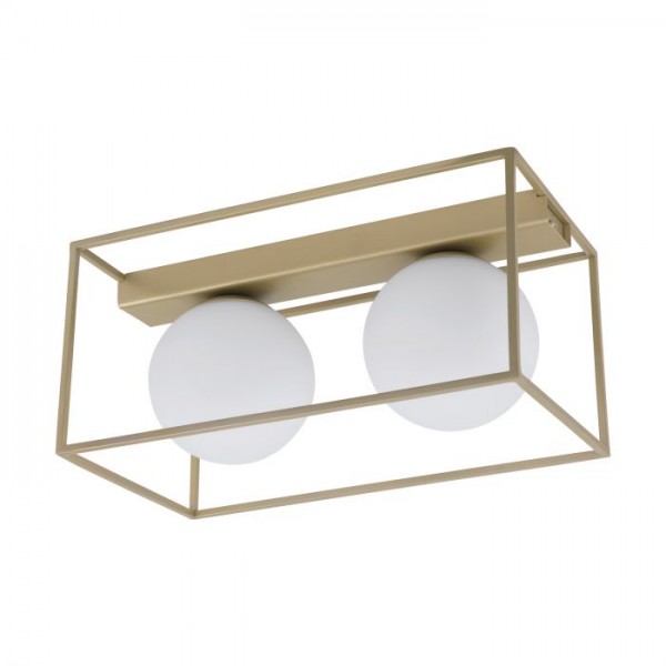 Mennyezeti lámpa E14 40Wx2 pezsgő VALLAS