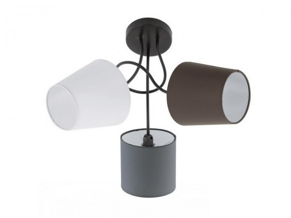 Mennyezeti lámpa E14 40Wx3 szürke ALMEID