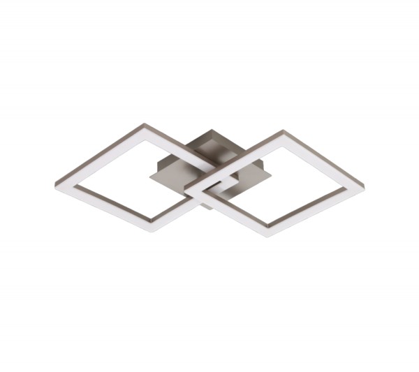 Lámpatest LED 20W nikkel HUERTA