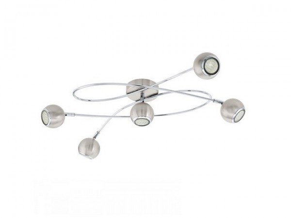 Lámpatest LED 3Wx5 matt króm LOCANDA