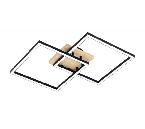 Lámpatest LED 32W fekete LOMALTAS-Z CCT