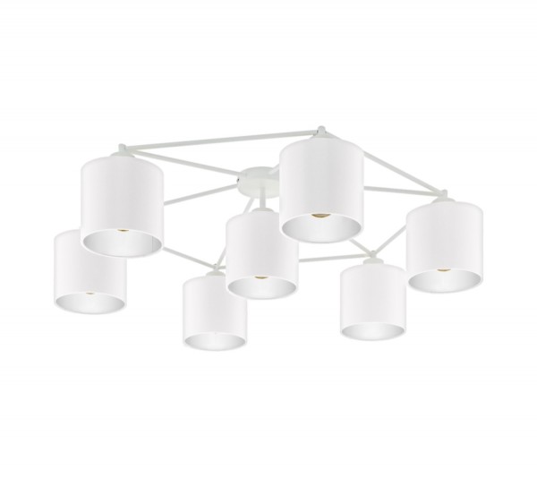 Mennyezeti lámpa E27 40Wx7 fekete STAITI