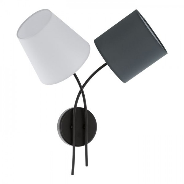 Falikar E14 40Wx2 fekete ALMEIDA