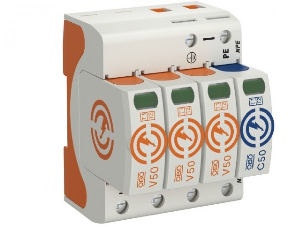 Túlfesz.levezető 3P+N B+C (1-2)