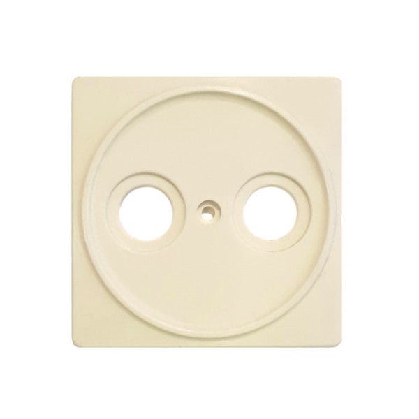 Antenna csatlakozó fedlap TV-RD krém