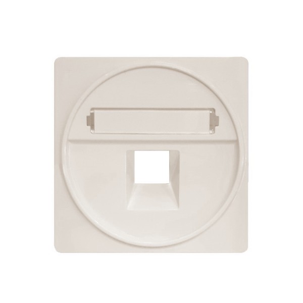 Fedlap telefon RJ11/RJ45 kvarcszürke