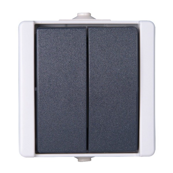 Kapcsoló fk csillár szürke IP44