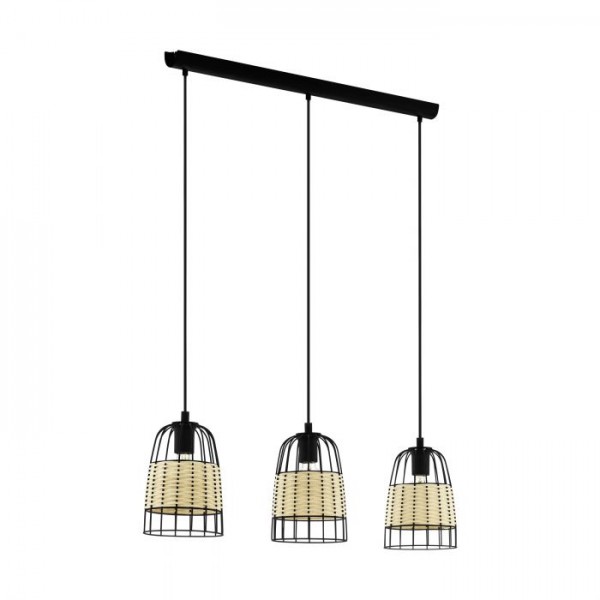 Függeszték E27 40wx3 natúr ANWICK