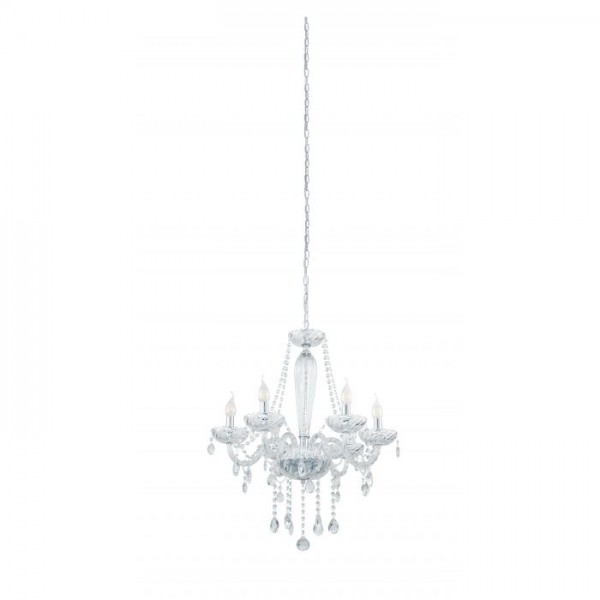 Csillár E14 40Wx6 kristály BASILANO