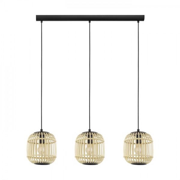 Függeszték E27 28Wx3 natúr BORDESLEY