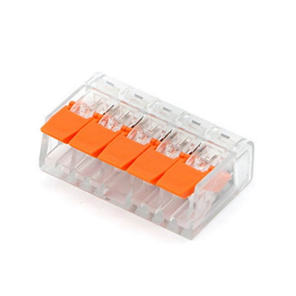 Rugós vezetékösszekötő 5S nyitható 32A