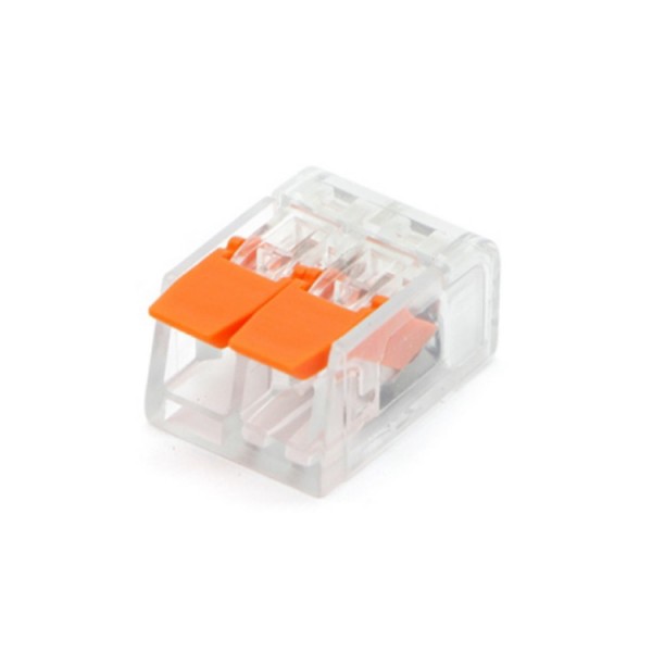 Rugós vezetékösszekötő 2S nyitható 32A