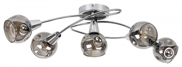 Mennyezeti lámpa E14 40Wx5 króm TAMARA