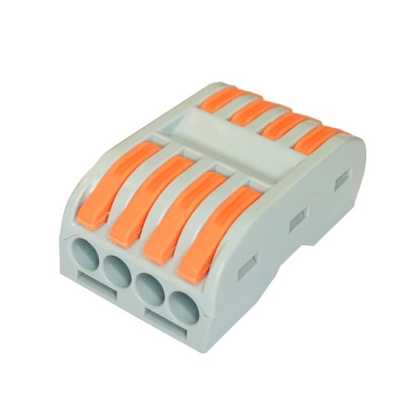 Rugós vezetékösszekötő 4x2S nyitható 32A