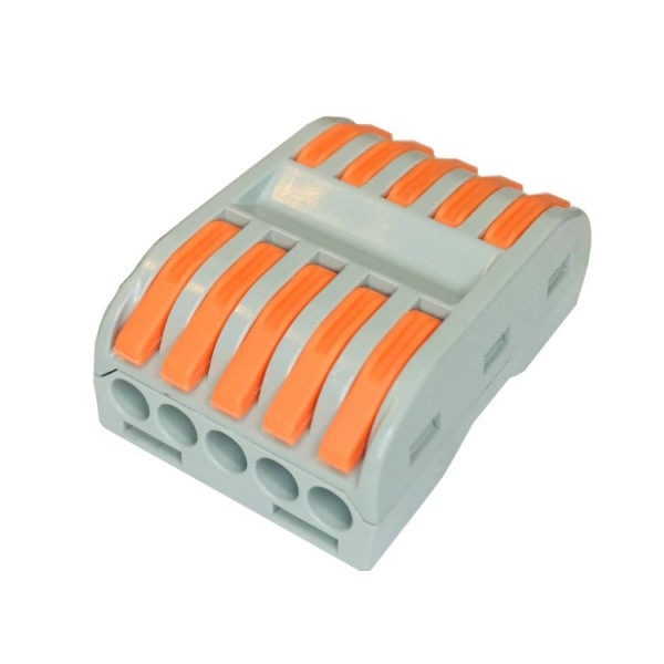 Rugós vezetékösszekötő 5x2S nyitható 32A