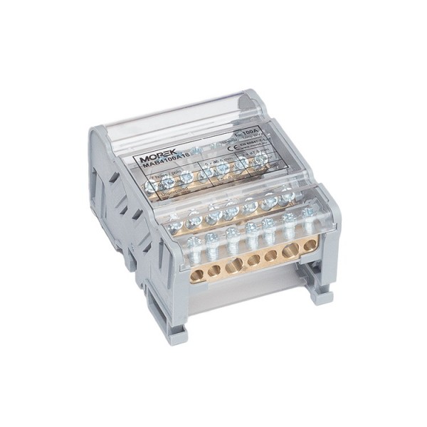 Elosztóblokk 100A 2x10-25+5x2,5-6mm