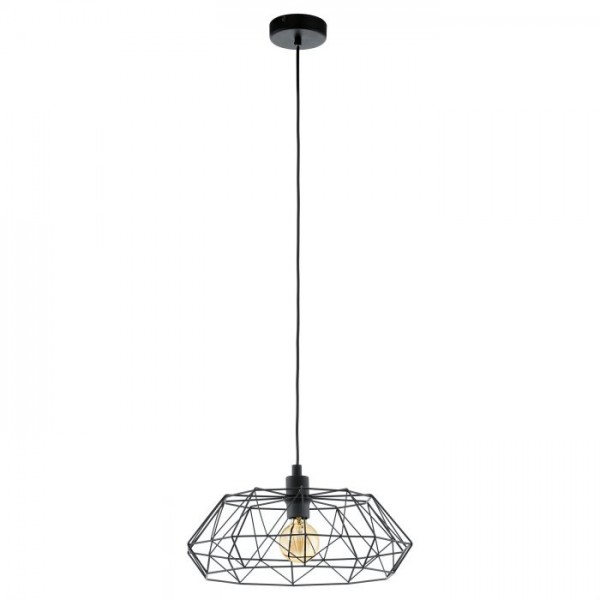 Függezsték E27 60W fekete CARLTON 2