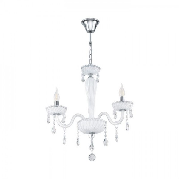 Csillár E14 40Wx3 fehér CARPENTO