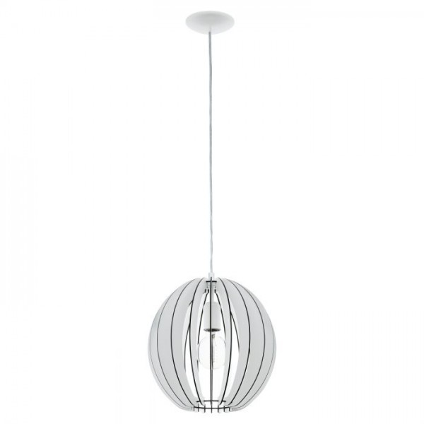 Függeszték E27 60W fehér COSSANO